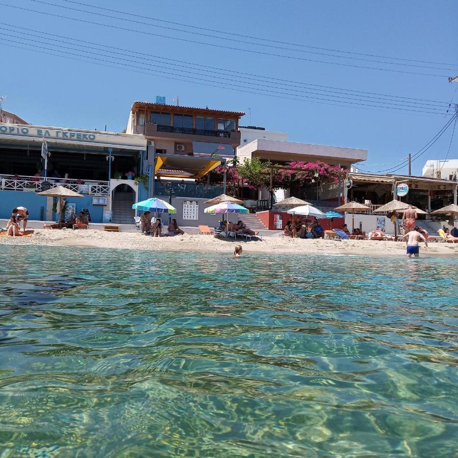 Buganvilla Sea View Apts Agia Pelagia Eksteriør billede
