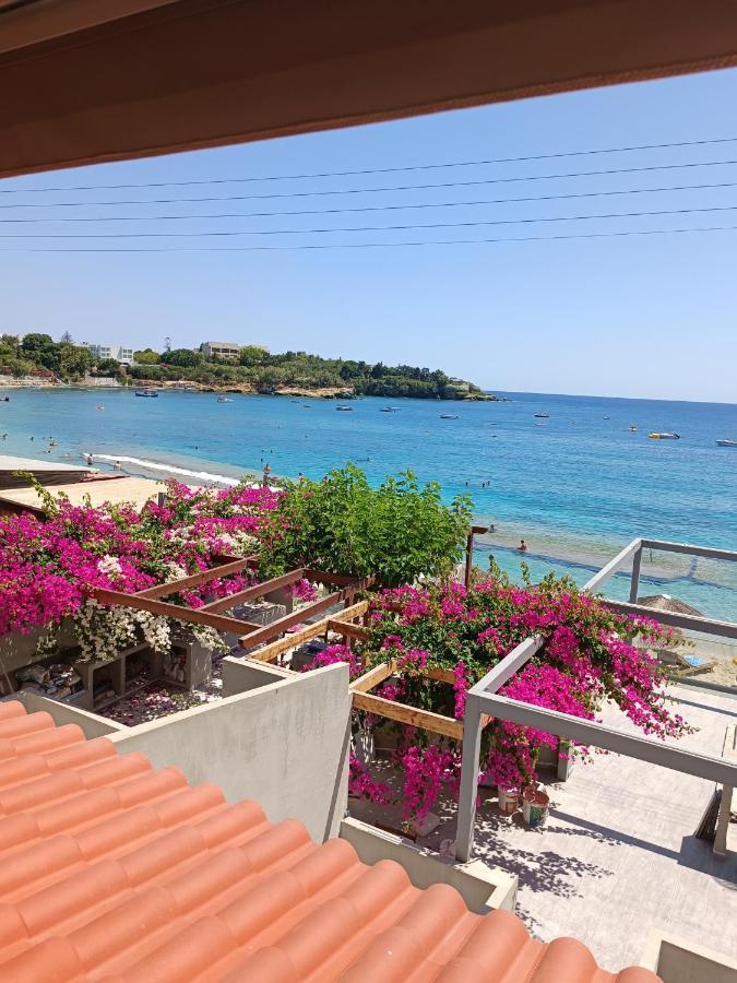 Buganvilla Sea View Apts Agia Pelagia Eksteriør billede