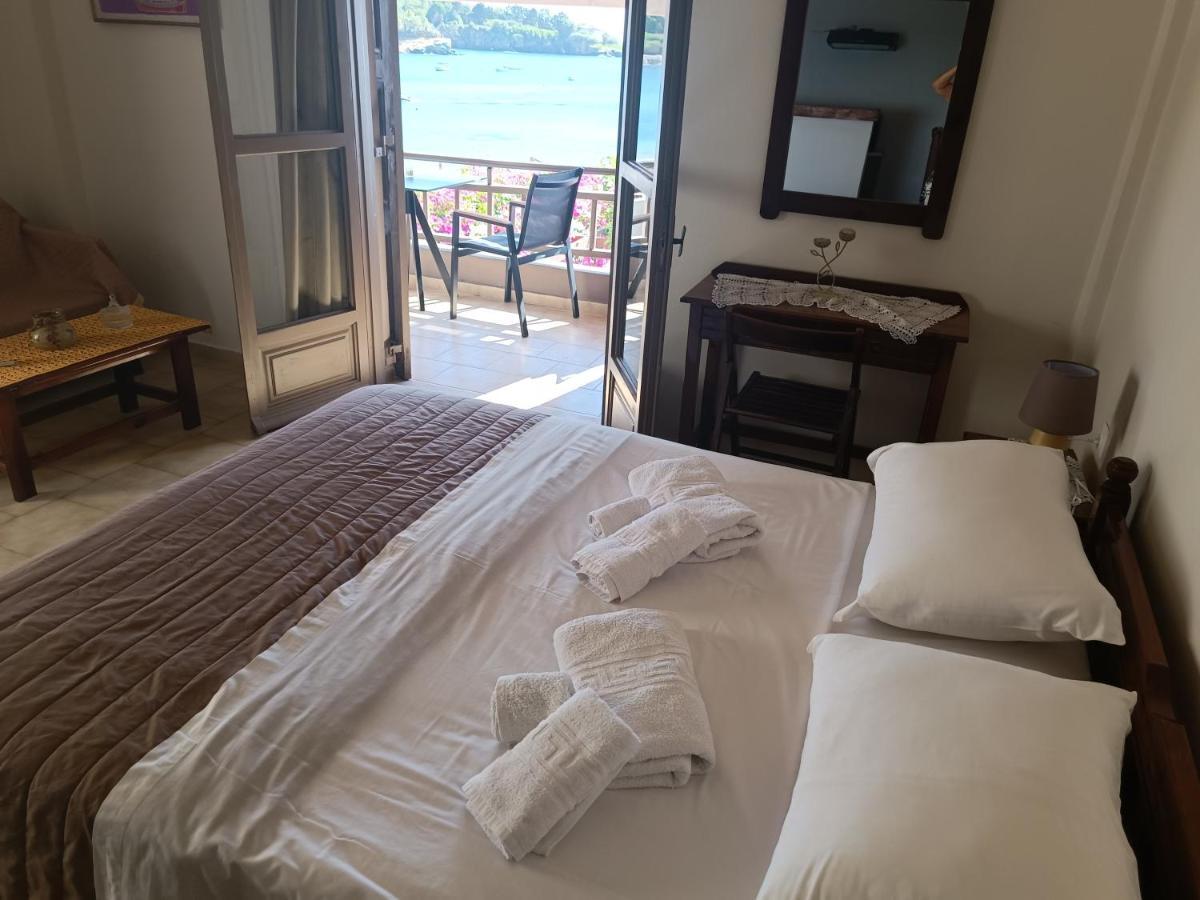 Buganvilla Sea View Apts Agia Pelagia Eksteriør billede